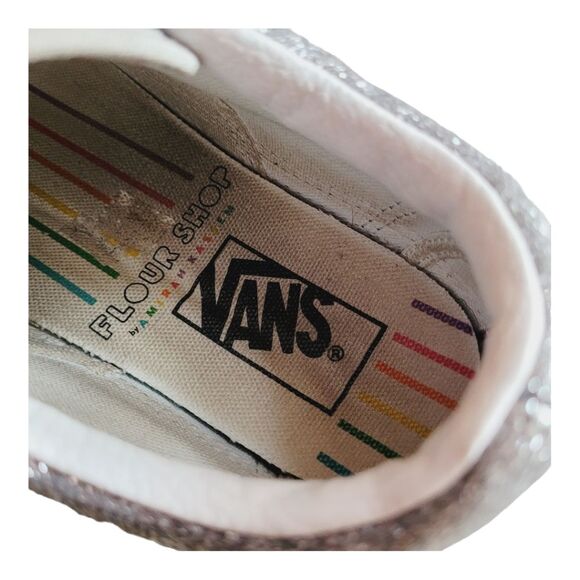 VANS X OLD SCHOOL V 5 FLOUR SHOP RAINBOW GlItter MEN 6 WOMENS 7.5 - Picture 6 of 14